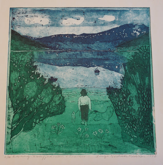 Inga Nordsletta Pedersen, Ramfjordboten i Tromsø, 1990, grafikk
