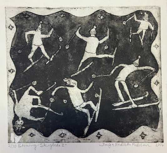 Inga Nordsletta Pedersen, Skiglede 1, 2006, grafikk
